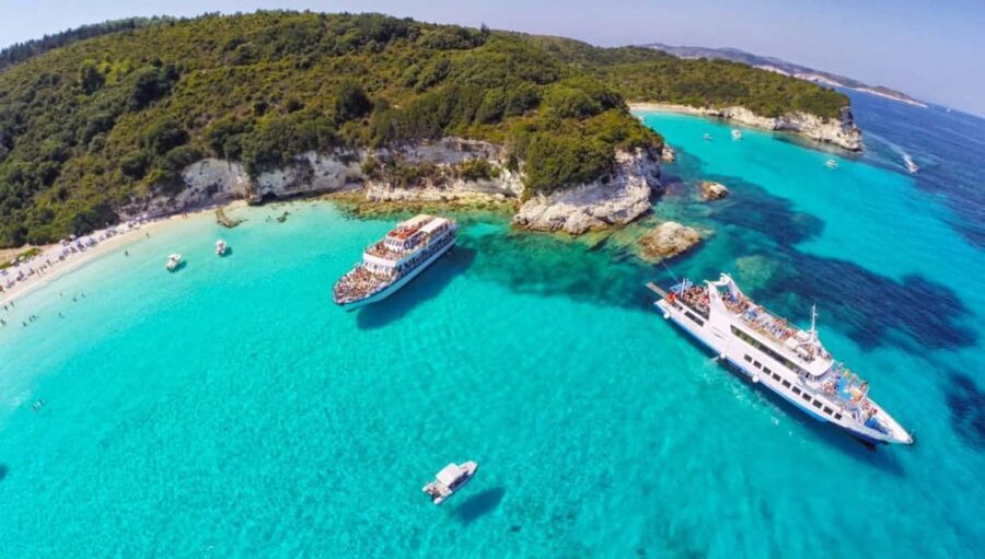 From Corfu Island: Antipaxos & Paxos Blue Caves Boat Cruise - Transportation, Timing, and Practical Tips