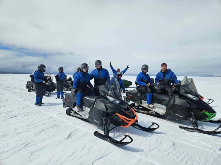 From Husafell: Langjokull Glacier Snowmobile Tour - Authentic and Well-Reviewed