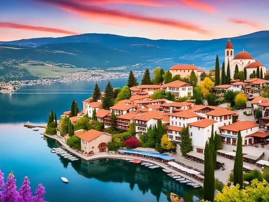 From Tirana 3 Day Lin, Lake Ohrid, Pogradec and Korca - Pogradec, Drilon Park & Korca: Heart of Albanian Culture