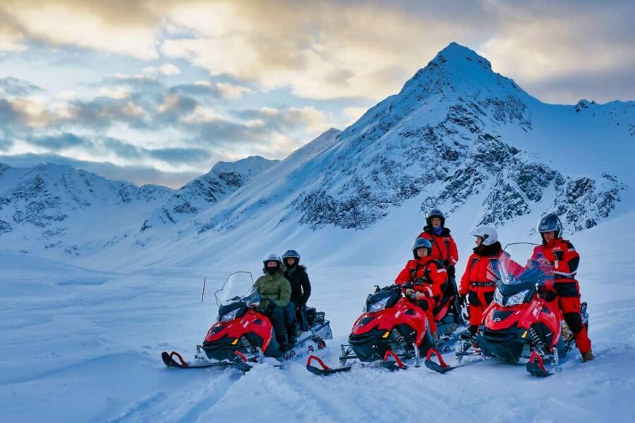From Tromsø: Lyngen Alps Guided Snowmobile Tour/ afternoon - The Practical Details