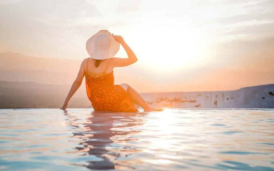 From Turunc: Pamukkale Cotton Castle & Hierapolis Day Trip - Pamukkale’s Thermal Pools and Cleopatra Pools