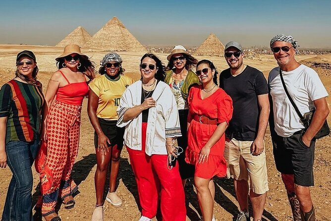 Full-Day Tour to Giza Pyramids Saqqara Memphis Sphinx Private - Detailed Breakdown of the Itinerary