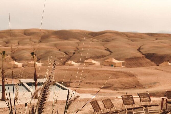 Full Day Trip Agafay Desert Atlas Mountains Camel Ride Quad Bike - Transportation and Logistics