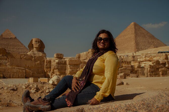 Giza Pyramids and Sphinx Day Tour - The Great Sphinx: The Mythical Guardian