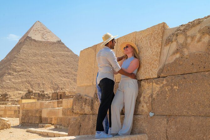 Giza Pyramids and Sphinx with Camel ride & Mummification Temple - An Introduction to the Tour