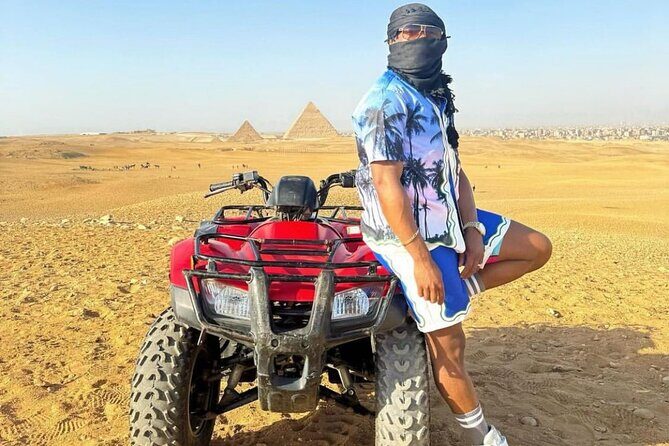 Giza Pyramids, Camel ride, Shopping with ATV Quad bike - What the Reviews Reveal