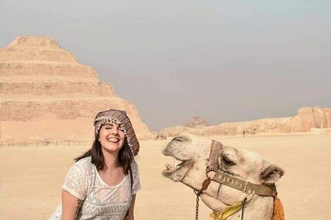 Giza Pyramids & Memphis City & Saqqara pyramids Private Day Tour - The Experience on the Ground