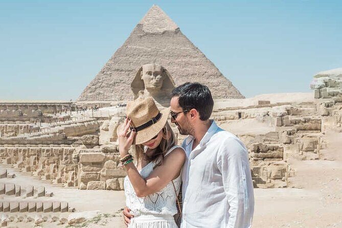 Giza Pyramids Sphinx Camel Ride Lunch with Camera Photographer - The Great Sphinx