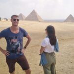Giza pyramids ,Sphinx & Grand Egyptian Museum New Galleries - Stop 1: Pyramids of Giza