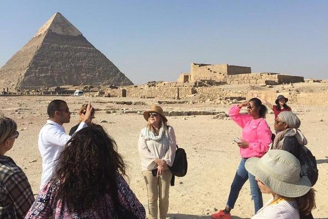 Giza Pyramids - Sphinx & Saqqara & Memphis - Transportation and Guide Experience