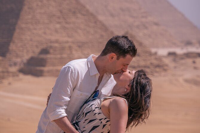 Giza pyramids with professional photography - The Camel Ride and Photo Stops