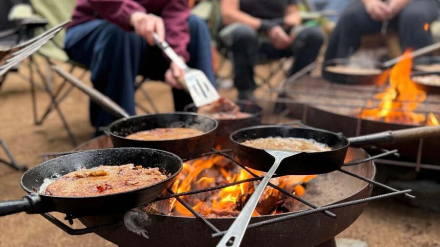 Gråbo: Off-Grid Forest Cooking  Swedish Kolbulle & Campfire - Key Points