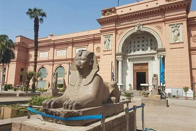 Great Pyramids in Giza, Cairo Egypt sightseeing - The Pyramids of Giza and the Sphinx: Ancient Wonders in Close-up