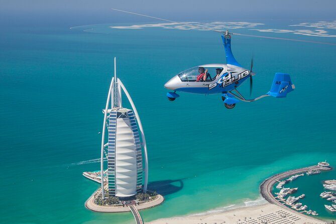 Gyrocopter Dubai Private flight for 20 minutes - What to Expect from the Itinerary