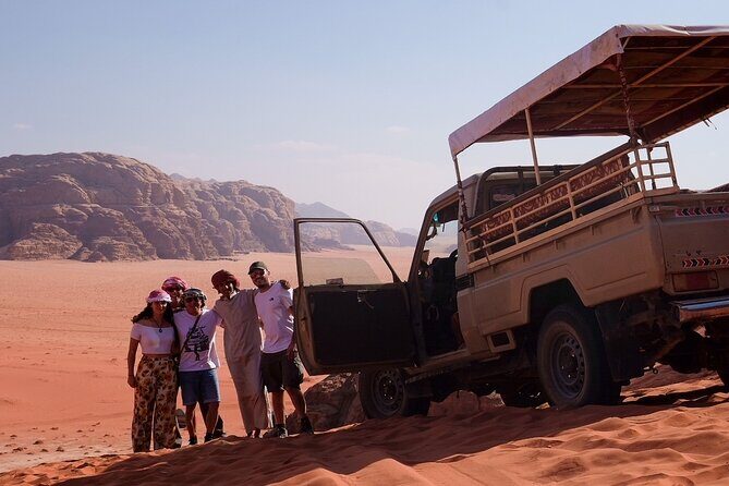 Half day Jeep Tour in Wadi Rum incl. water and Bedouin tea - Detailed Breakdown of the Itinerary