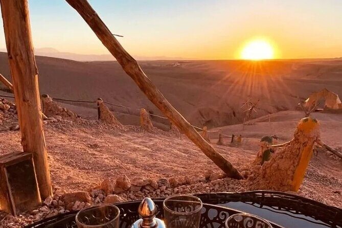Half-Day Marrakech Desert with Sunset Dinner & 1-Hour Camel trek - Authentic Moments from Reviews