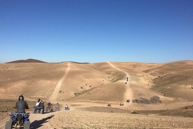 Half day quad desert agafay - Key Points