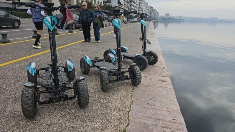 Hidden Thessaloniki by Night with a Small Electric ATV - Detailed Breakdown of the Itinerary