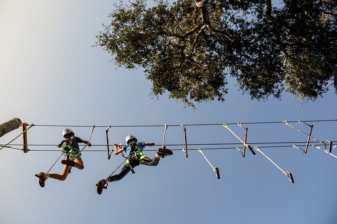 High Ropes Adventure Course near Santa Barbara - Safety and Equipment