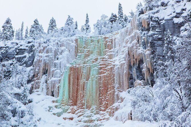 Hike to Frozen Waterfalls of Korouoma Including BBQ Lunch from Rovaniemi - Guided Commentary and Local Insights