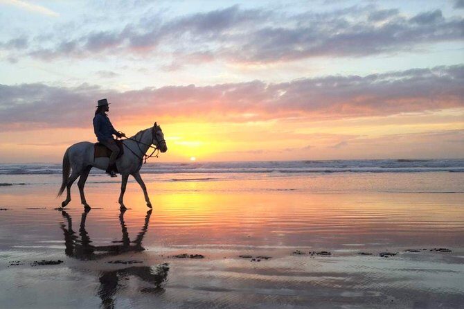 Horse riding at sunset for 2 hours - Key Points