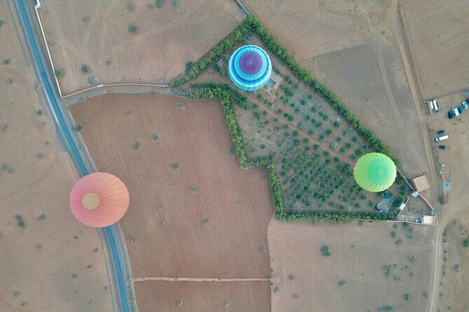 Hot air balloon flight at sunrise in Marrakech & breakfast - Transportation, Duration, and Group Size