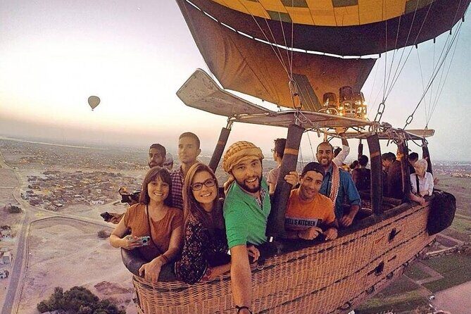 Hot Air Balloon Flight in Luxor with Pickup - Key Points
