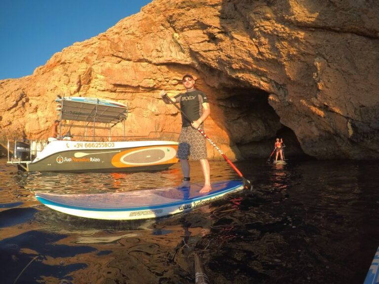 Ibiza: SUP & Snorkel Boat Tour with Caves, Drinks & Photos - Itinerary Breakdown: Making the Most of Your Time