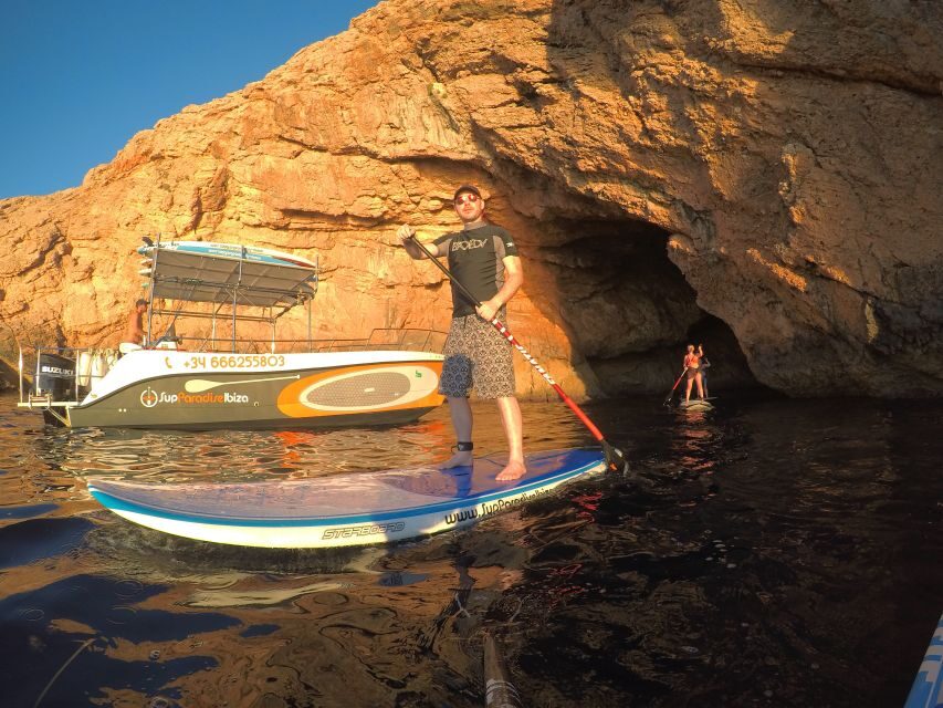 Ibiza: SUP & Snorkel Boat Tour with Caves, Drinks & Photos - Itinerary Breakdown: Making the Most of Your Time