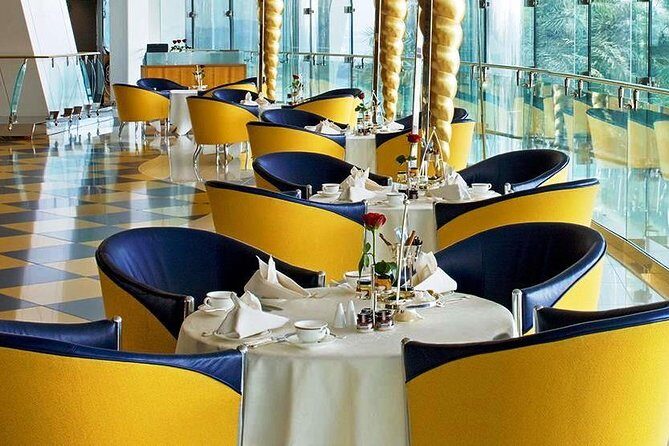 Inside Burj Al Arab Guided Tour with Transfer & Dinner Options - Dining & Beverage Options