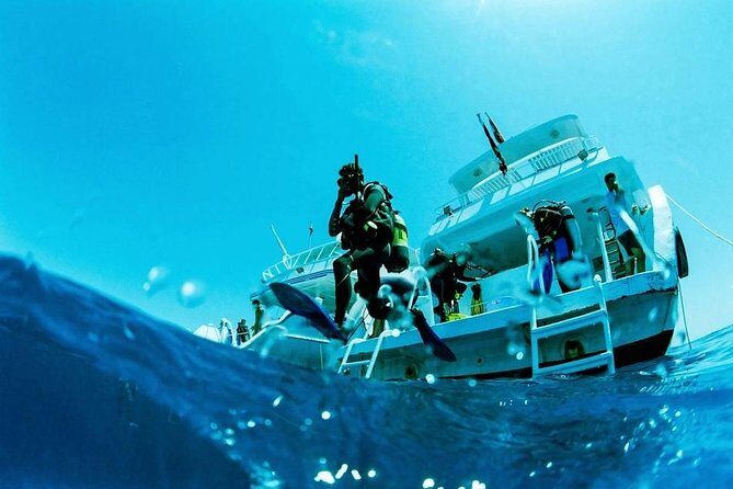 Intro Scuba Diving Beginners Full Day Boat Trip 2 Stops Diving & Lunch Hurghada - The Experience from the Guides and Marine Encounters