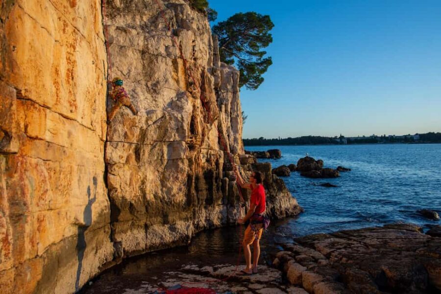 Istria County: A Guided Rock Climbing Coaching Session - The Climbing Locations and Routes