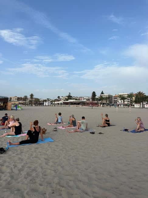 Jávea: Beach Yoga Class at Playa de L'Arenal (In English) - What to Expect During the Class