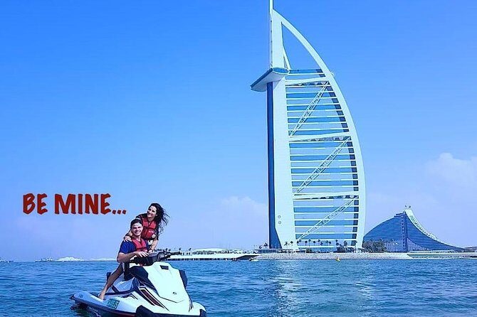 Jet Ski Tour Dubai: La Mer - Burj Al Arab- Atlantis for 1h 30min - The Sum Up
