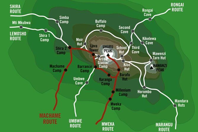 KILIMANJARO MACHAME ROUTE, (Climb 7days) - Overview of the Kilimanjaro Machame Route Experience