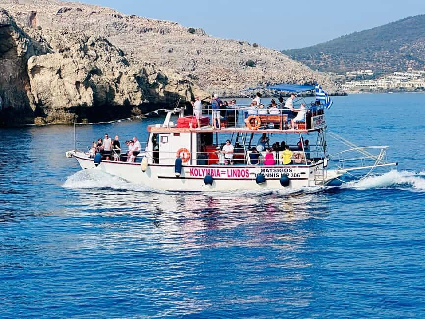 Kolymbia: Day Cruise to Lindos with 2 swimming stops - Why This Cruise Works Well for Different Travelers