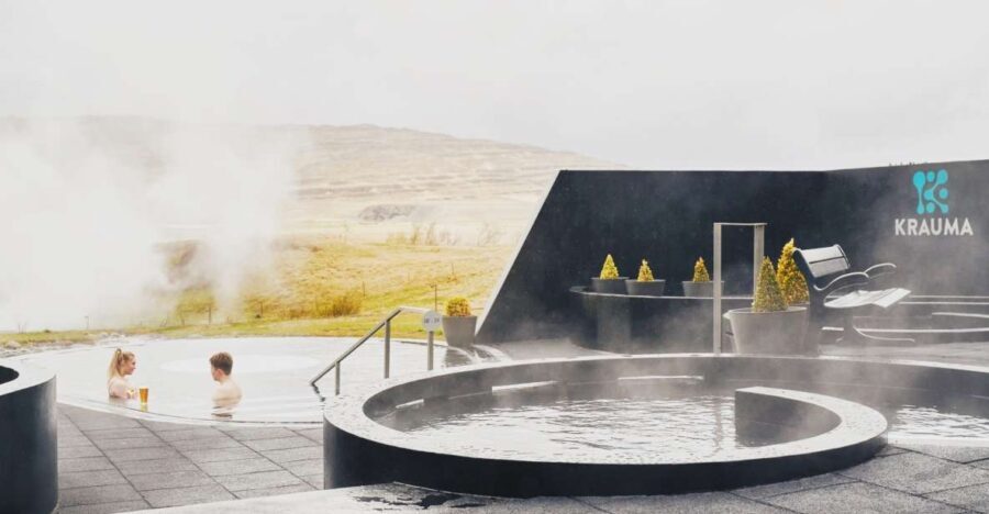 Krauma Geothermal Baths Entrance Ticket - The Pools and Surroundings