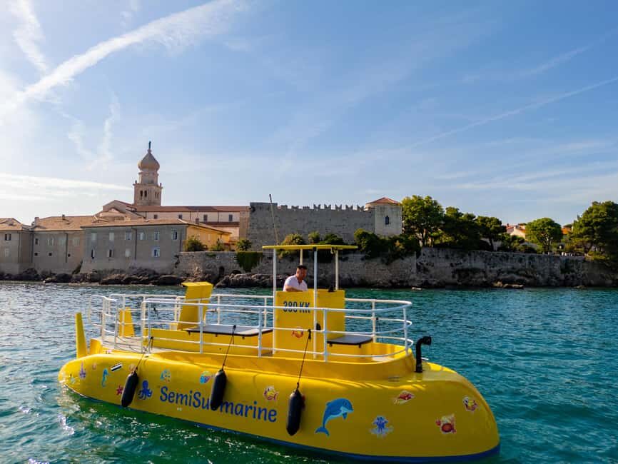 Krk: Yellow Semi-Submarine Tour - Authentic Feedback from Travelers