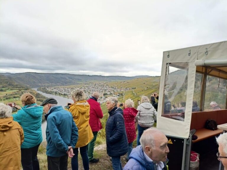 Kröv, Moselle: COVERED WAGON RIDE through the vineyards with wine tasting - Authenticity and Personal Touch