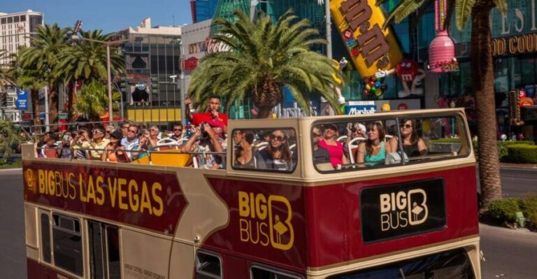 Las Vegas: Hop-on Hop-off Sightseeing Tour by Open-Top Bus - Itinerary Breakdown: What Stops Make a Difference