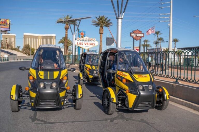 Las Vegas: Talking GoCar Las Vegas Strip Tour - Highlighted Landmarks and Stops