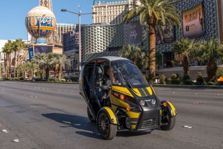 Las Vegas: Ultimate Las Vegas Tour in a Talking GoCar - Detailed Breakdown of the Itinerary