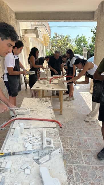 Locorotondo: Create a stone souvenir with your own hands - Included in the Experience