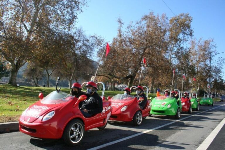 Los Angeles: 2.5hr MiniCar Guided Discover LA Tour YOU drive - FAQs