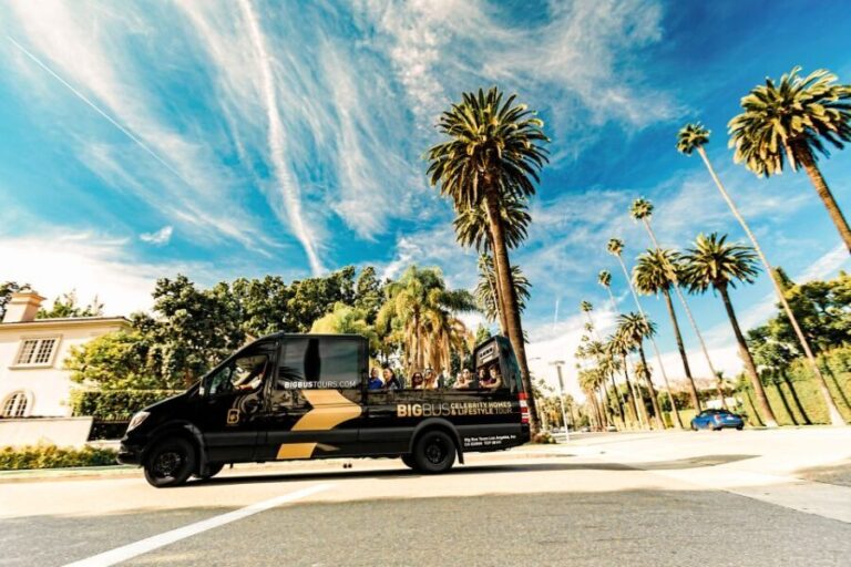 Los Angeles and Hollywood: Celebrity Homes & Lifestyle Tour - Transportation and Comfort