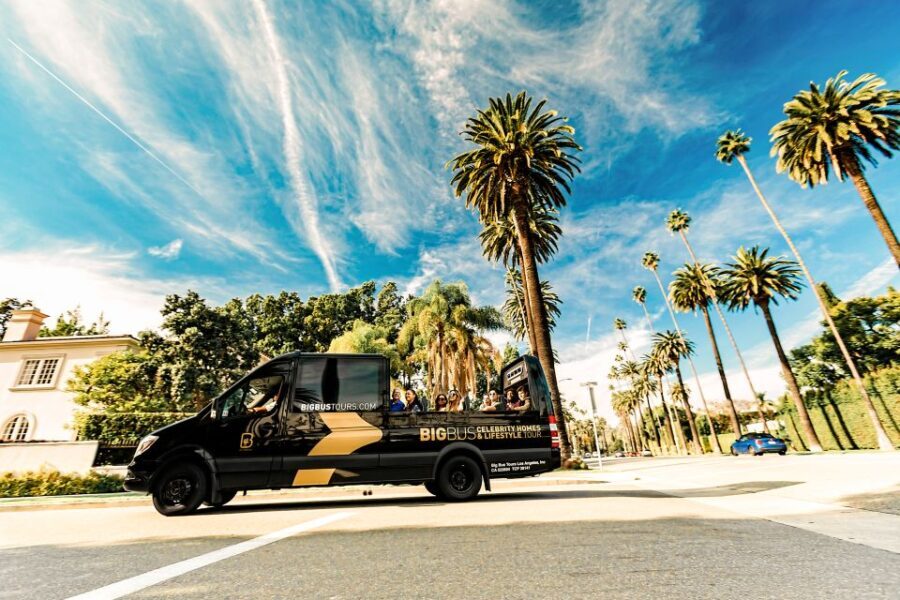 Los Angeles and Hollywood: Celebrity Homes & Lifestyle Tour - Transportation and Comfort