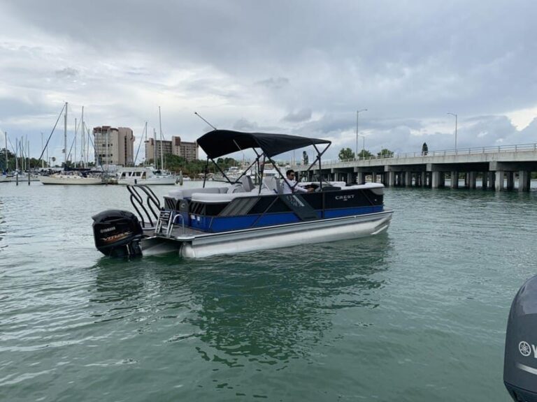 Madeira Beach: Pontoon Boat Rentals Without Captain - The Boat: Power, Performance, and Independence