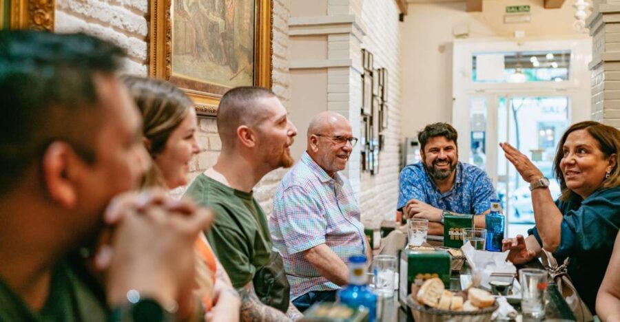 Madrid: Food & Wine Tour with 10 Tapas & 4 Drinks Included - Key Points