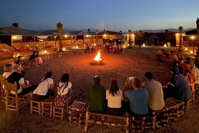 Magical dinner and show in Agafay desert with camel ride - The Sum Up