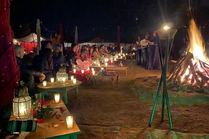 Magical dinner and sunset in Agafay desert - Managing expectations based on reviews